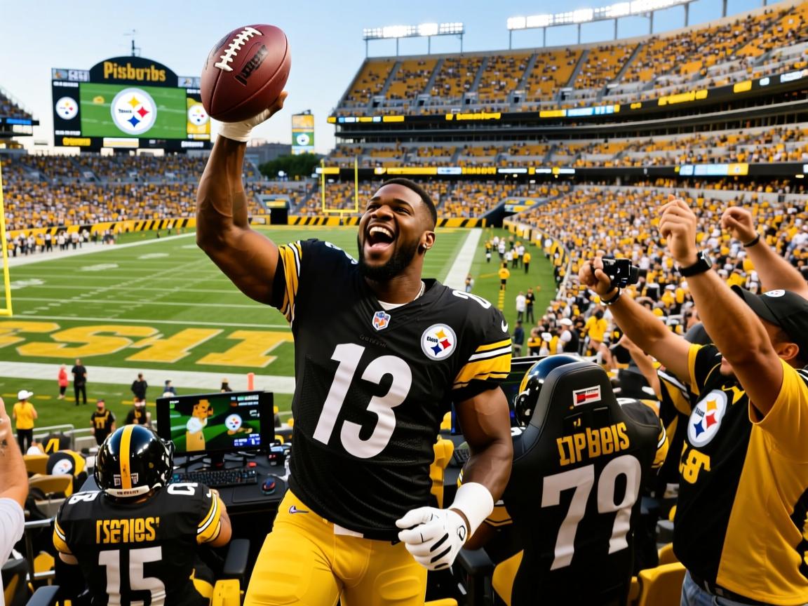 匹兹堡钢人队引进超级偶像，球迷失控狂欢  第1张